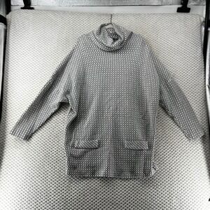 Oakbrook Tunic Top Cowl Neck ‎ Pockets Vintage Union Tag Laganlook 70s Large